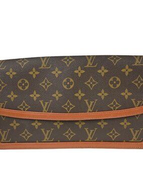 2 LOUIS VUITTON POCHETTE DAM GM CLUTCH HANDBAG